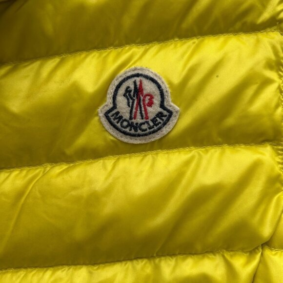Moncler Citrine Kids Down Vest, size kids 12 - Picture 4 of 14
